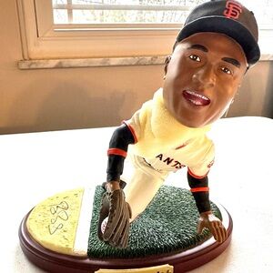 Barry Bonds Bobblehead Figurine Signed LE Giants Pirates Bobble Ball Rare NEW